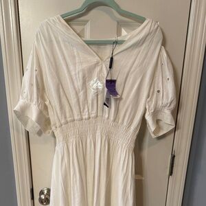 Pretty white  summer dress